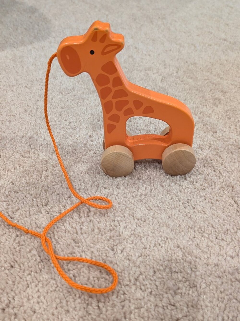 Hape Giraffe Wooden Pull Toy